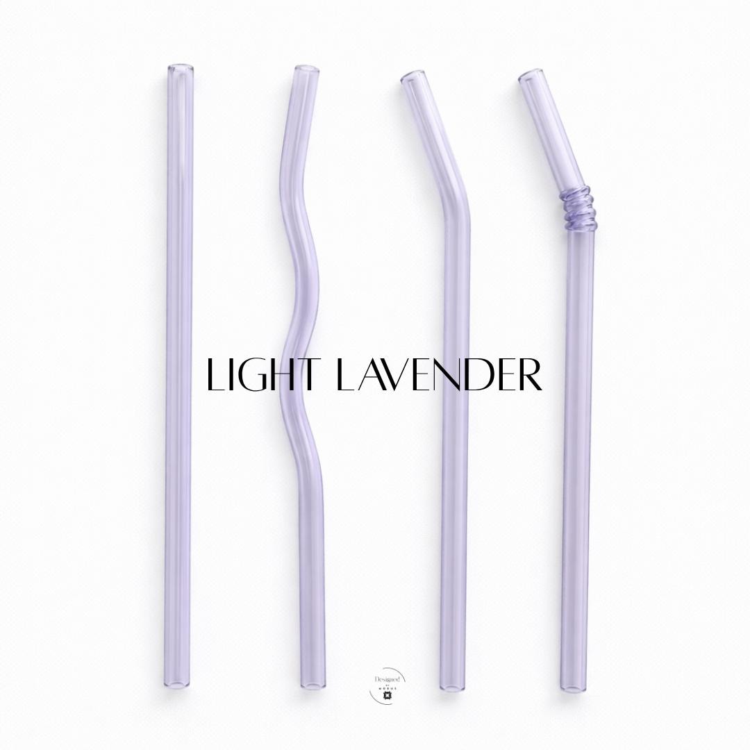 Sustainable Gift Idea Reusable Glass Straw Set Eco Friendly Alternative Plastic Free Solution Environmental Choice Colorful Options Available Multiple Colors Selection Kitchen Accessory Bar Essential Everyday Beverage Use Elegant Design