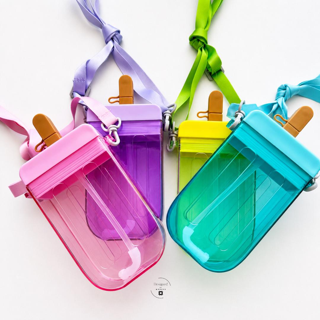 Summer Activity Bundle Beach Pail Custom Name Gift Set Kids Outdoor Entertainment Personalized Toddler Present Complete Collection Coloring Pages Bubbles Inflatable Ball Silly Straw Popsicle Sipper Shovel Birthday Party Favors Pool