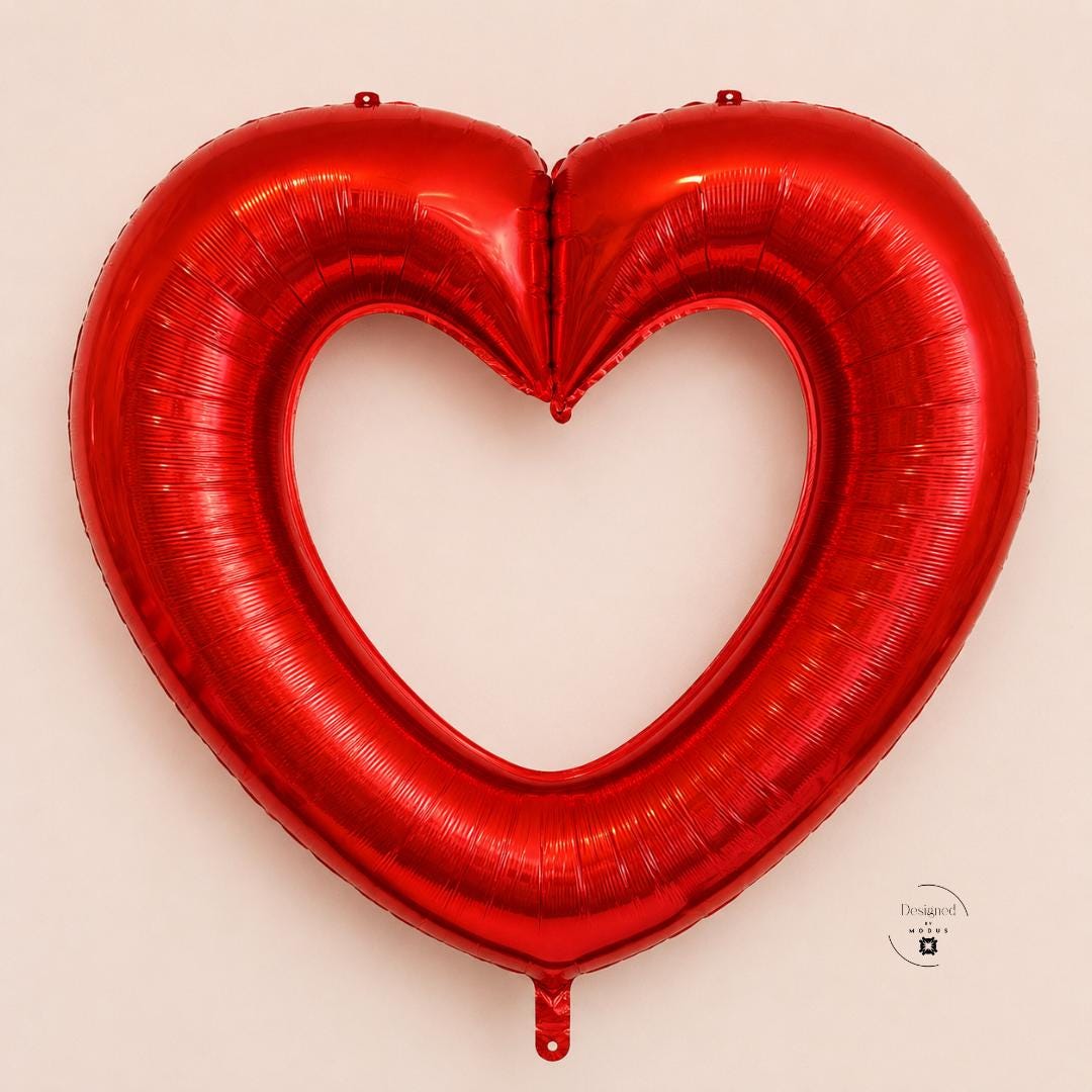 Red Heart Balloon Wedding Decoration Anniversary Party Engagement Celebration Bridal Shower Romantic Gift Valentine Day Jumbo Foil Mylar