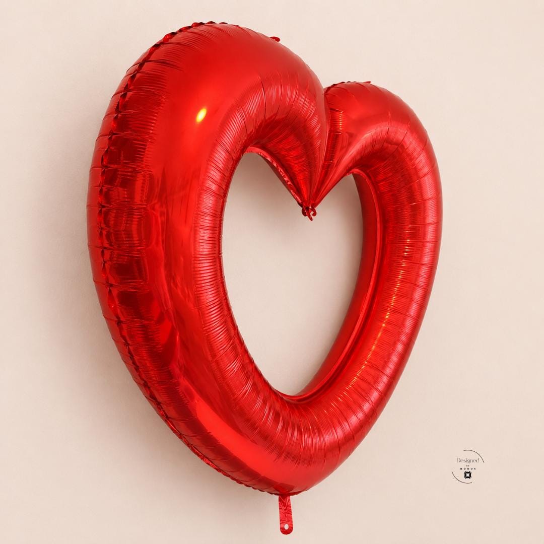 Red Heart Balloon Wedding Decoration Anniversary Party Engagement Celebration Bridal Shower Romantic Gift Valentine Day Jumbo Foil Mylar