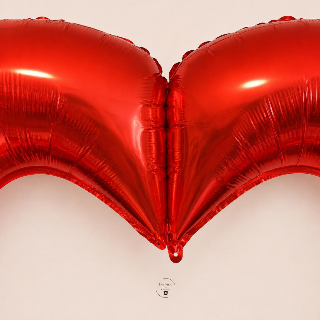 Red Heart Balloon Wedding Decoration Anniversary Party Engagement Celebration Bridal Shower Romantic Gift Valentine Day Jumbo Foil Mylar