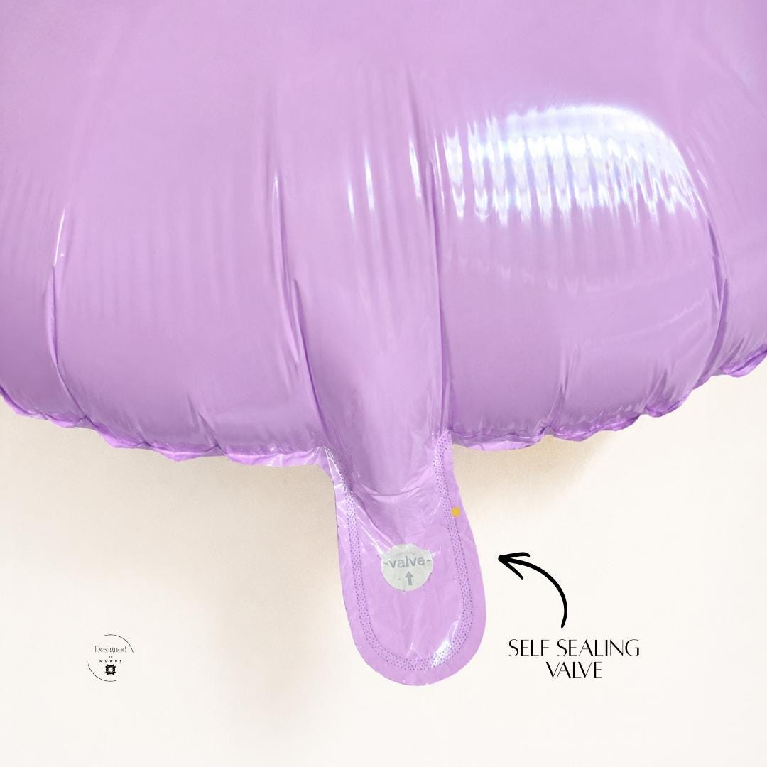 Lavender Floral Balloon Large Purple Flower Mylar 32 Inch Birthday Baby Shower Bridal Shower Garden Party Photo Backdrop Decoration