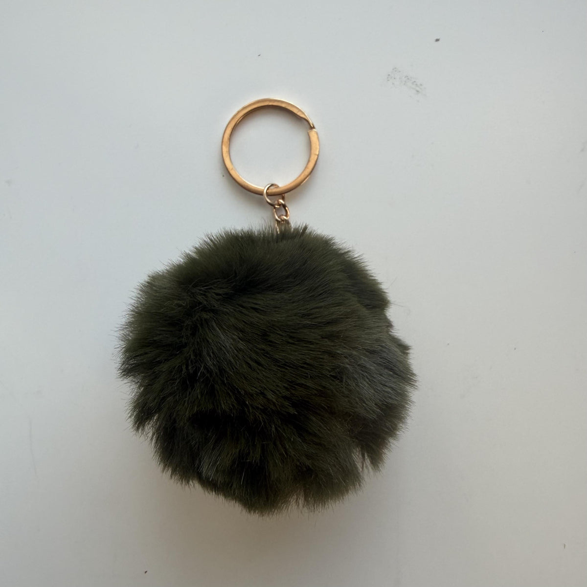 Fluffy Pom Pom Keychain Faux Fur Bag Charm Purse Accessory Backpack Charm Christmas Stocking Stuffer Gift for Women Teens